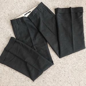 [GAP] Charcoal Grey Wool Wide Leg Trouser